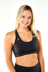 Womens Hustle with Confidence Sports Bra