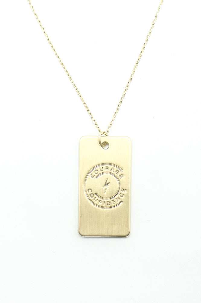 Tag of Courage Necklace