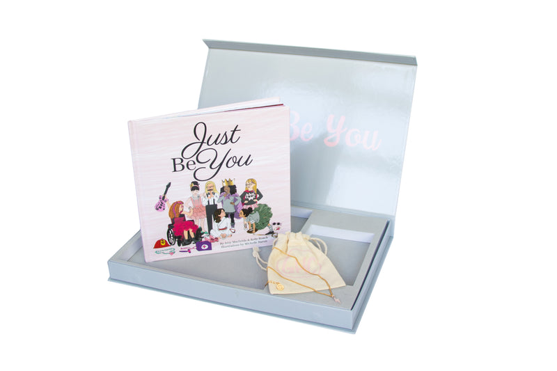 Just Be You Gift Set - with Give Her Courage Bolt Necklace