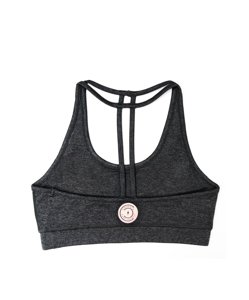 Womens Hustle with Confidence Sports Bra